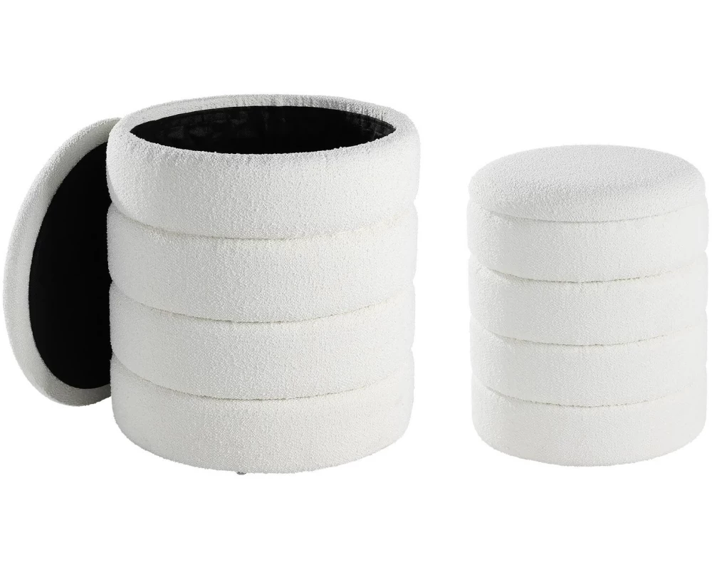 EGLO Hocker Ampahaka 2 Stück, Weiss