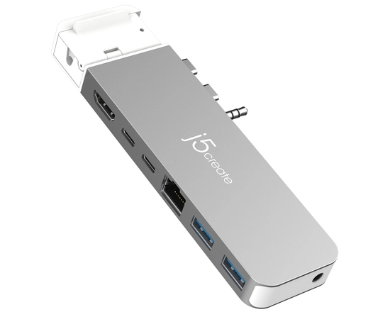 j5create JCD395-N USB4 Docking Station for Keyboard, Notebook, Speaker, Monitor, Flash Drive