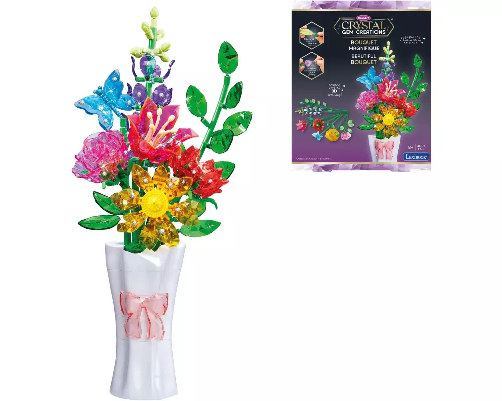 Cra-Z-Art Bastelset Crystal Gem Beautiful Bouquet
