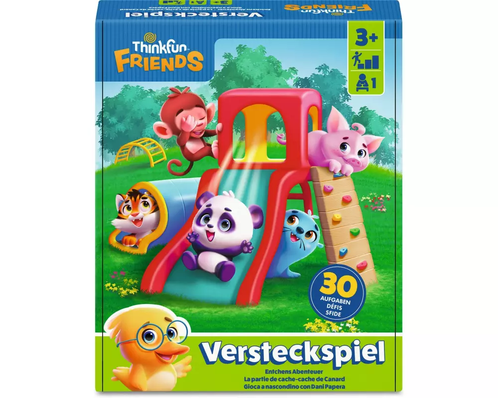 Ravensburger ThinkFun Friends: Versteckspiel ab 3 Jahren, 1 Spieler