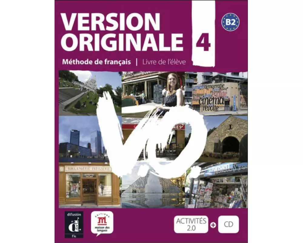 Version originale B2. Kursbuch mit Audio-CD