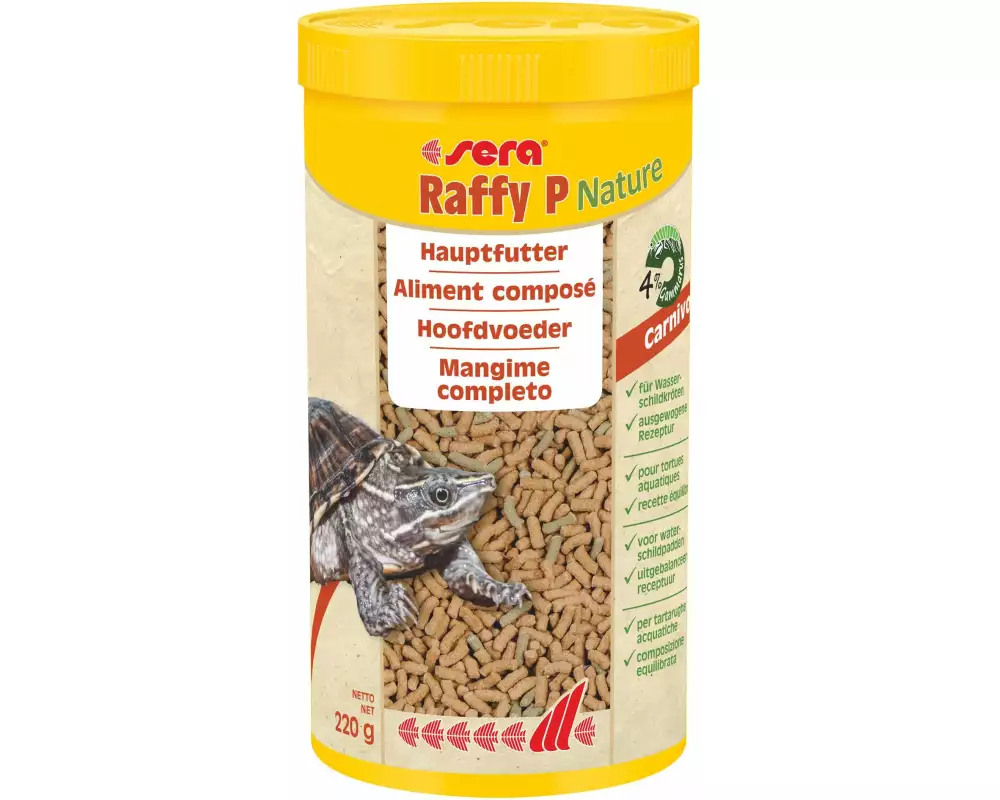 sera Hauptfutter Raffy P Nature, 1000 ml, 220g