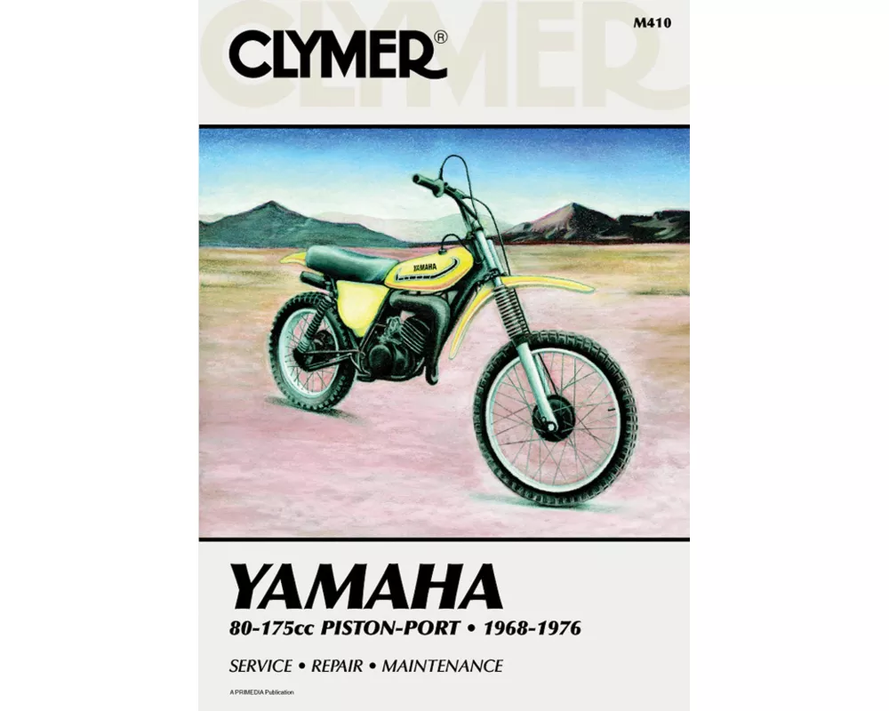 Yamaha 80-175cc Piston-Port Motorcycle (1968-1976) Service Repair Manual