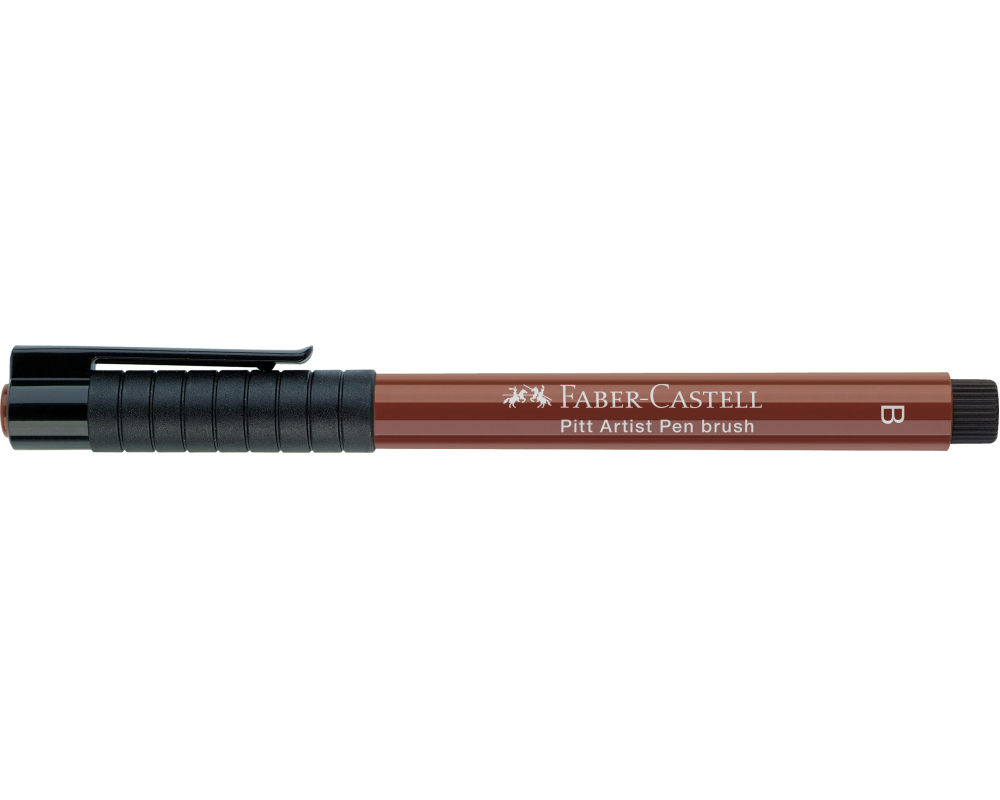 FABER-CASTELL Pitt Artist Pen Brush 2.5mm 167469 caput mortuum