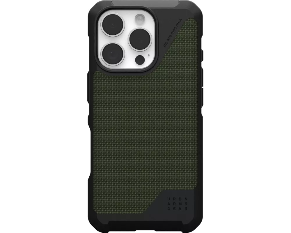 UAG Back Cover Metropolis LT iPhone 16 Pro Kevlar Olive