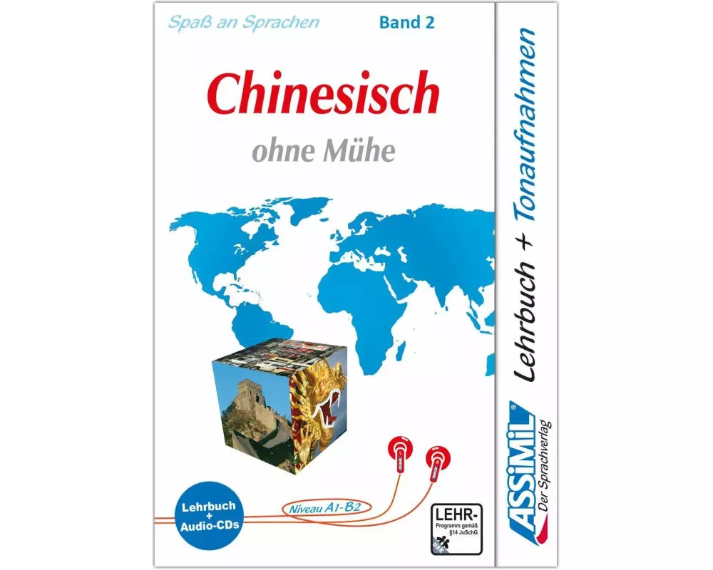 Assimil. Chinesisch ohne Mühe 2. Multimedia-Classic. Lehrbuch und 4 Audio-CDs