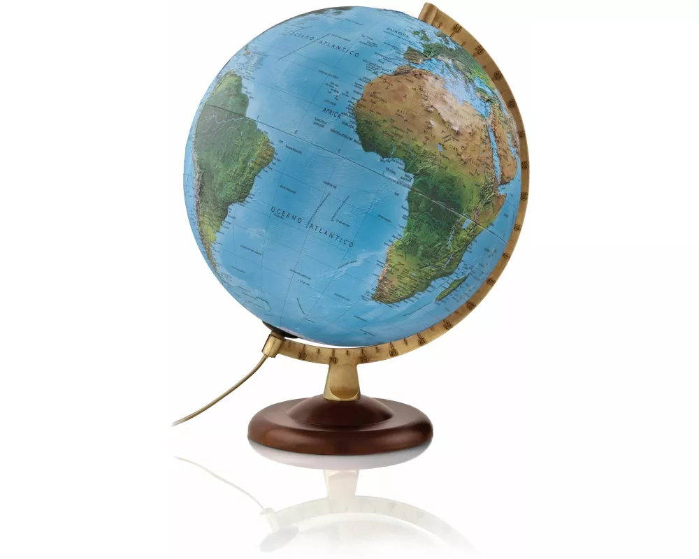 Atmosphere R4 gold. Relief-Leuchtglobus