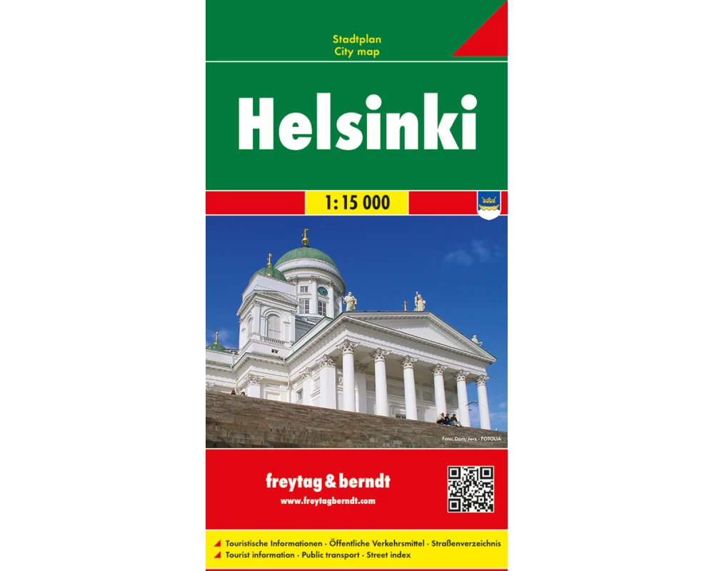 freytag & berndt Stadtplan Helsinki 1:15.000