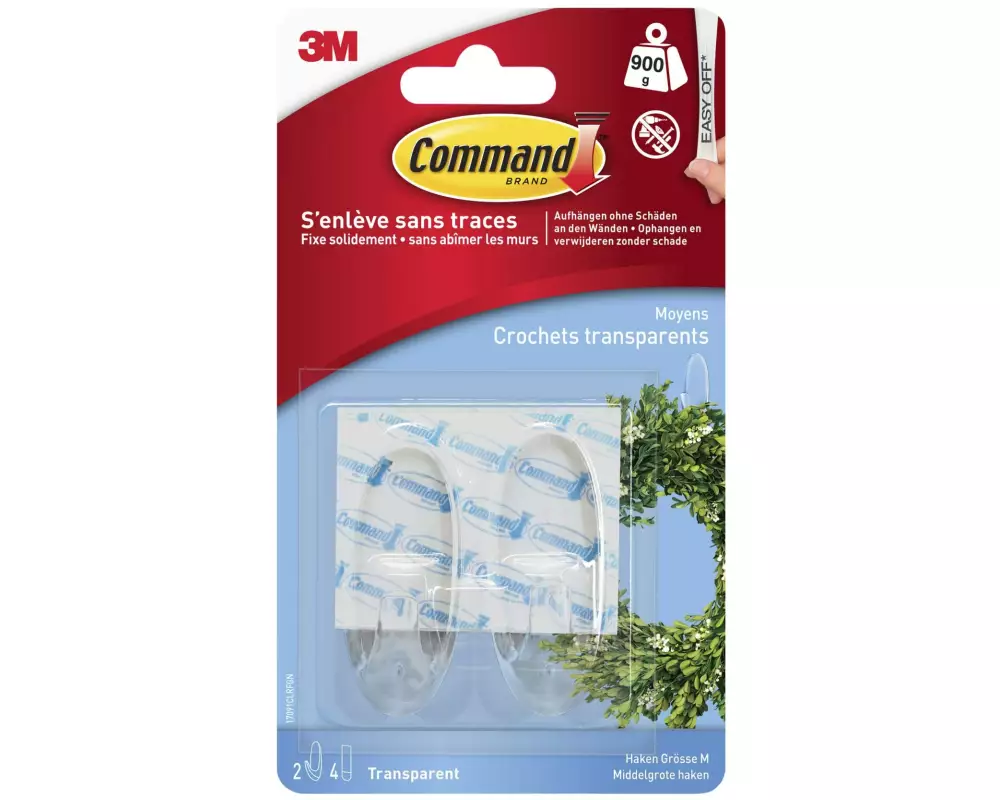 Command Haken Command M Transparent, 0.9 kg
