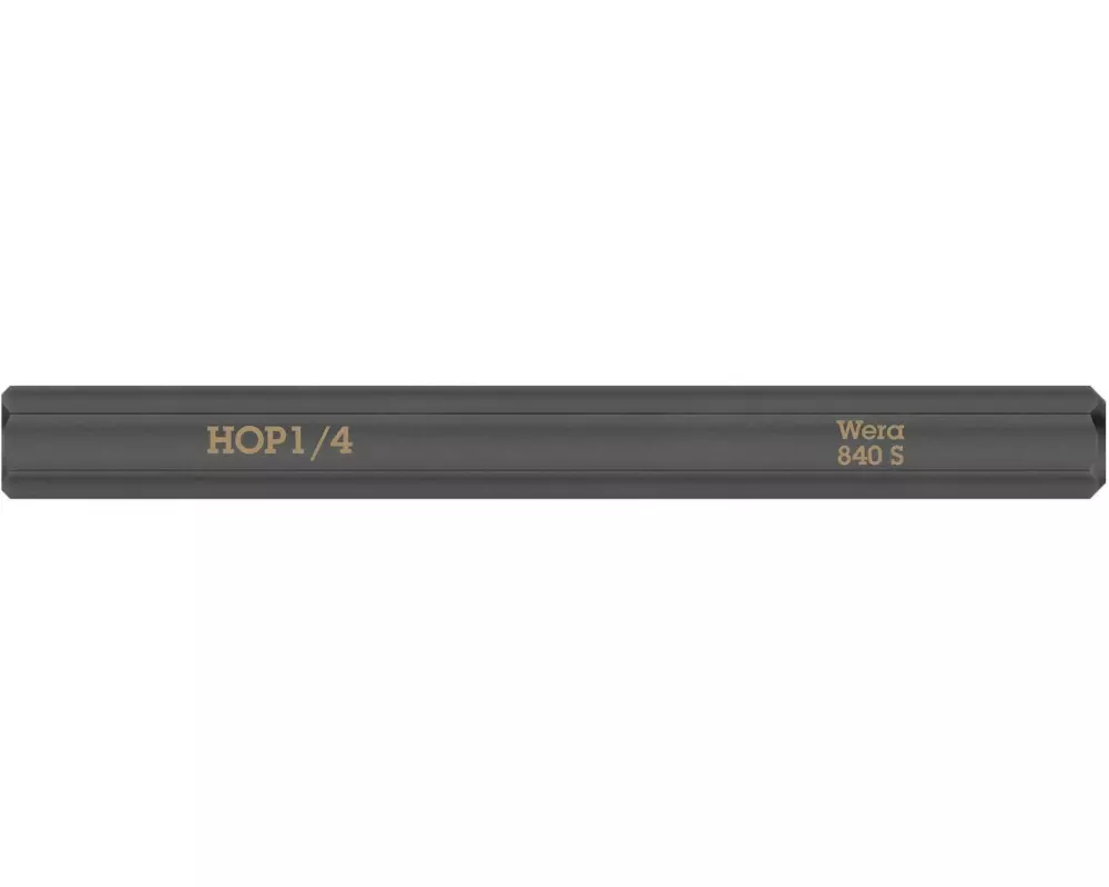 Wera Bit 840 S Hex-Plus Innensechskant 1/4", 1-teilig
