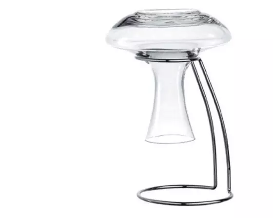 Leonardo Dekanter Ciao Halterung, Silber