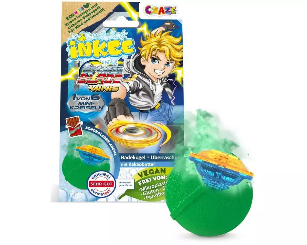 Craze Badespass Inkee Überraschungsbadekugel Blade 1 Stück