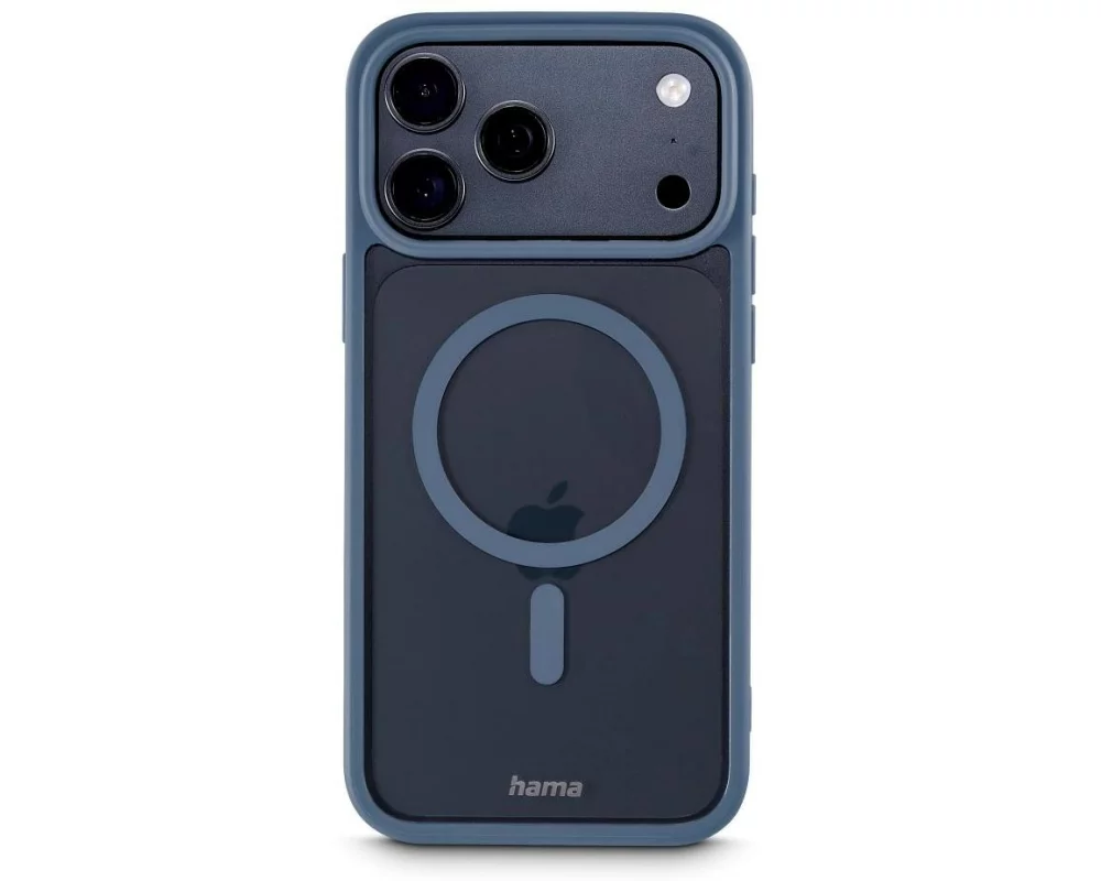 Hama Back Cover Frame Protect iPhone 17 Pro Max Blau