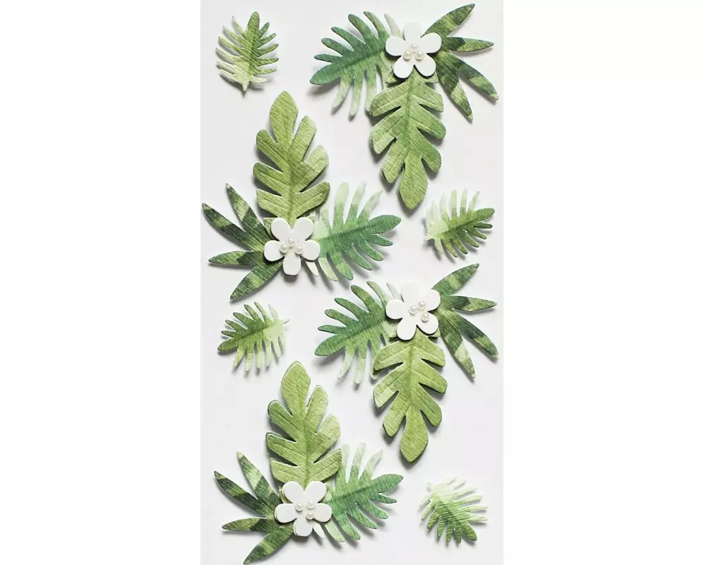 Artoz 3D-Sticker Palmenblätter 1 Blatt