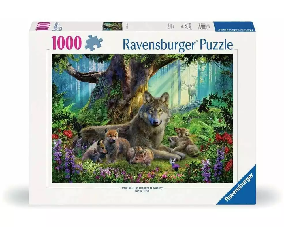 Ravensburger Puzzle Wölfe im Wald