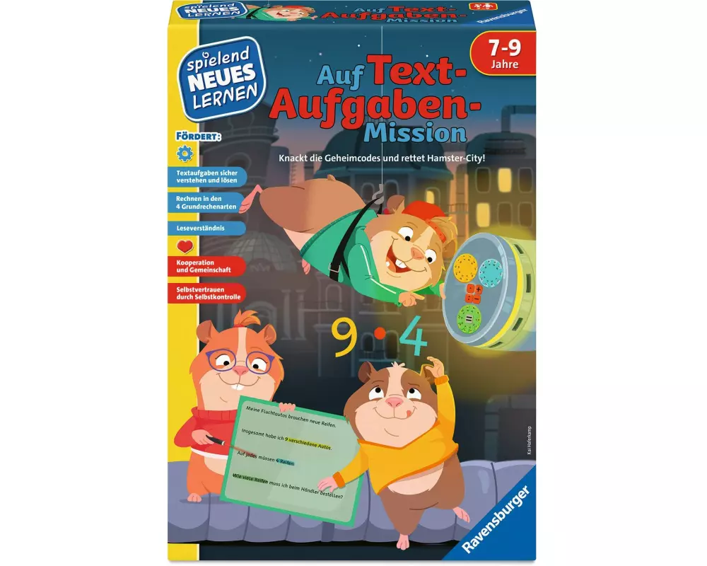 Ravensburger Lernspiel Auf Textaufgaben-Mission