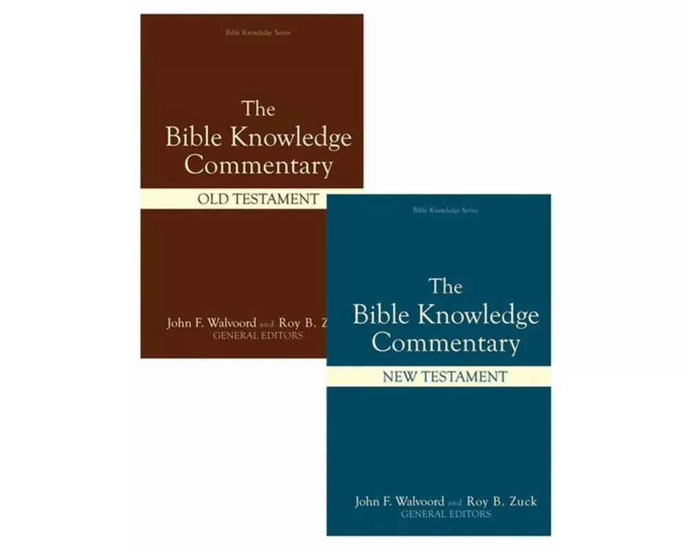 Bible Knowledge Commentary (2 Volume Set)
