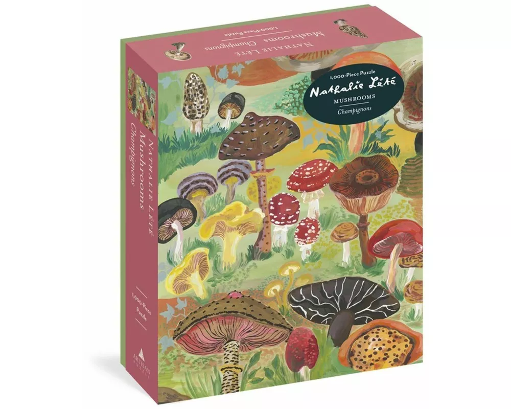 Nathalie Lété: Mushrooms 1,000-Piece Puzzle