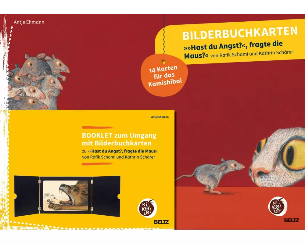 Bilderbuchkarten »Hast du Angst?«, fragte die Maus« von Rafik Schami und Kathrin Schärer