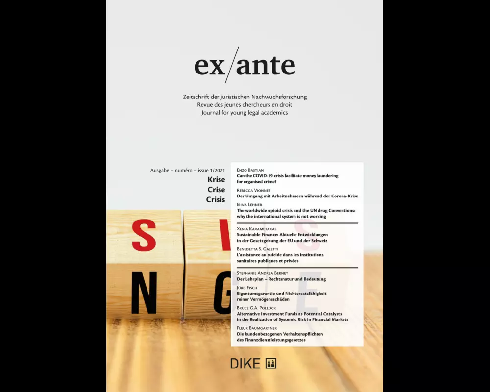 ex/ante 1/2021 Krise