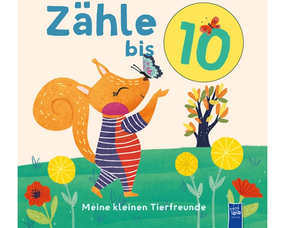 Zähle bis 10 - Meine kleinen Tierfreunde