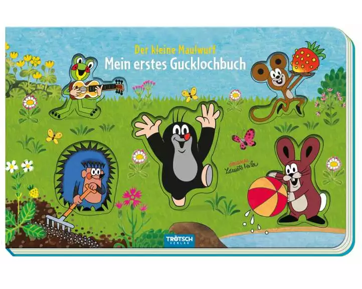 Trötsch Der kleine Maulwurf Mein erstes Gucklochbuch Pappenbuch