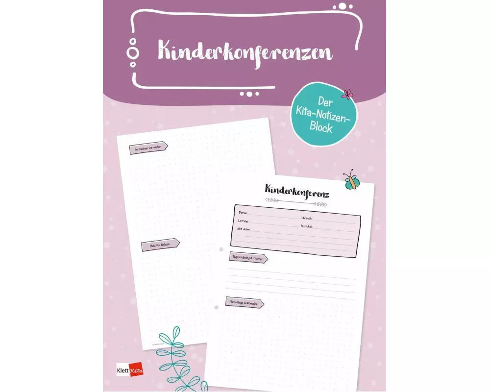 Der Kita-Notizen-Block: Kinderkonferenzen