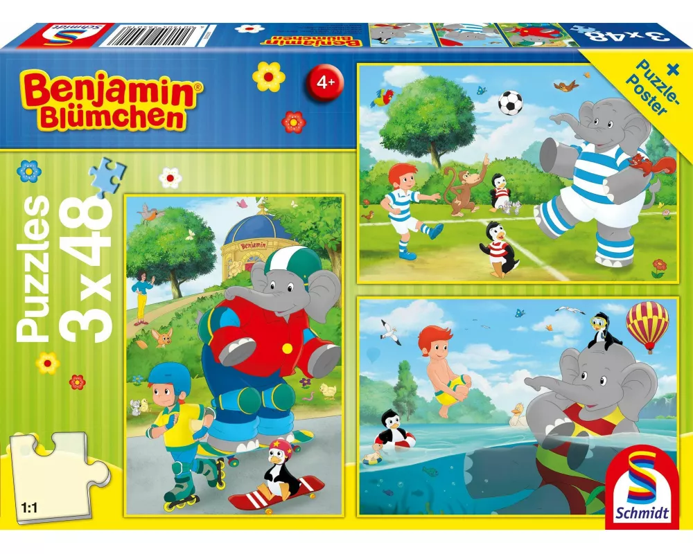 Sport und Spiel mit Törööö!, 3x48 Teile