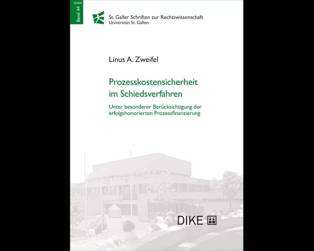 Prozesskostensicherheit im Schiedsverfahren