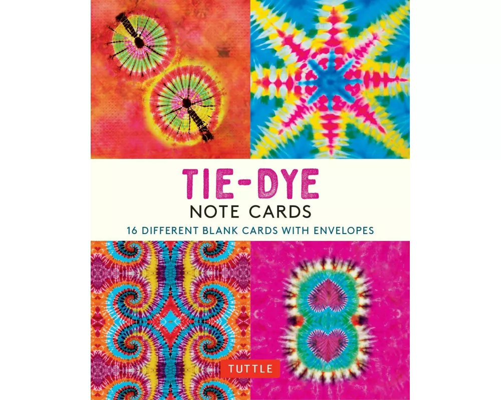 Tie-Dye, 16 Note Cards