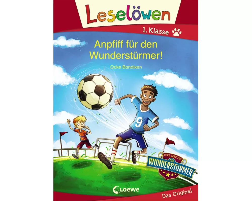 Leselöwen 1. Klasse - Anpfiff für den Wunderstürmer!