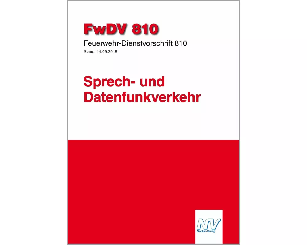 Feuerwehr-Dienstvorschrift 810 (FwDV 810)