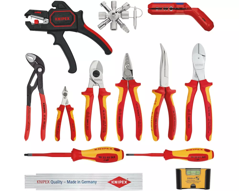 Knipex Erweiterungsset Elektro 2, 14-teilig