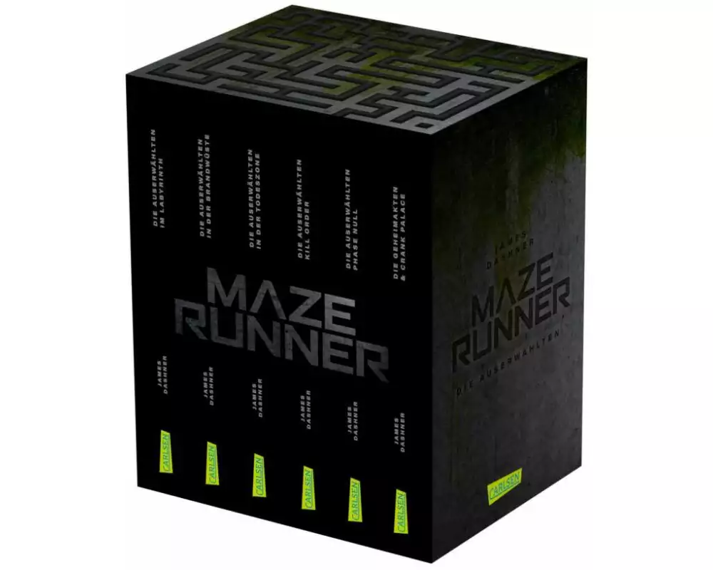 Maze-Runner-Schuber (6 Bände im Taschenbuch-Schuber inklusive Bonusband mit »Crank Palace« und »Die Geheimakten«)
