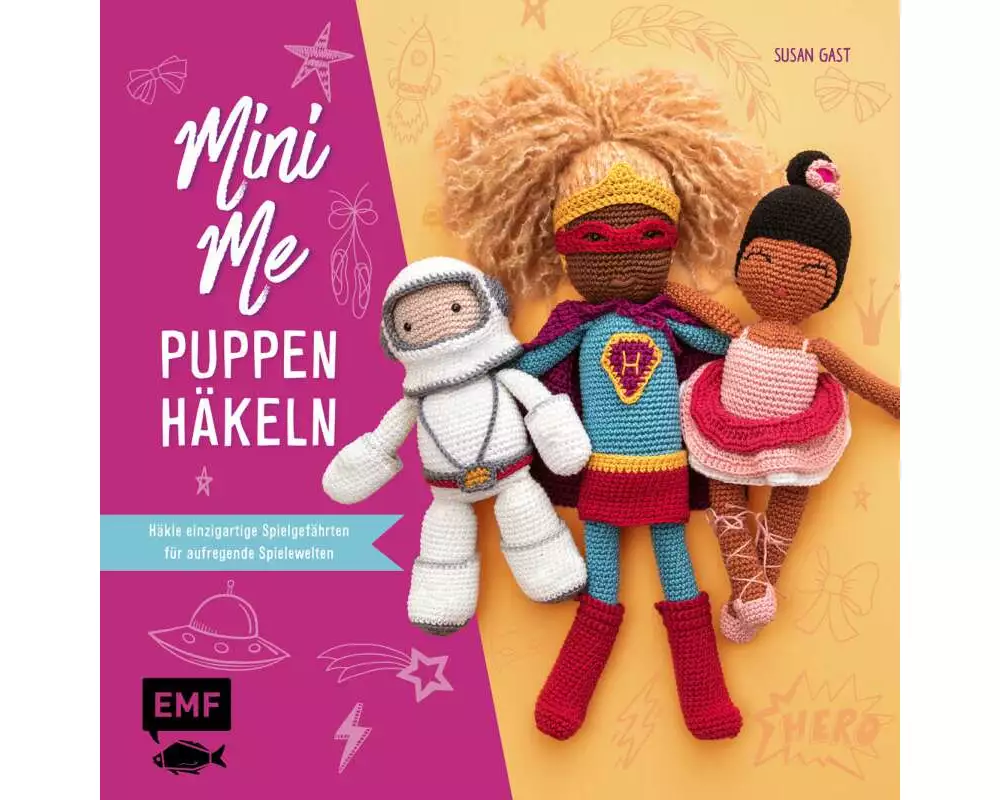 Mini Me Puppen häkeln