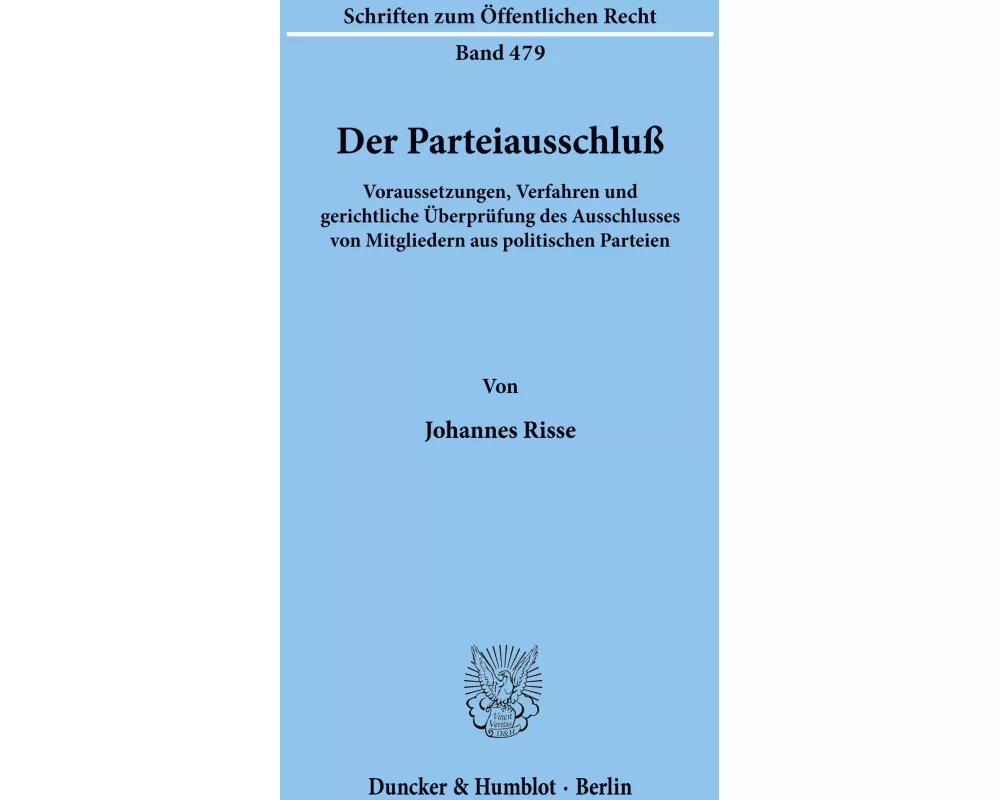 Der Parteiausschluß
