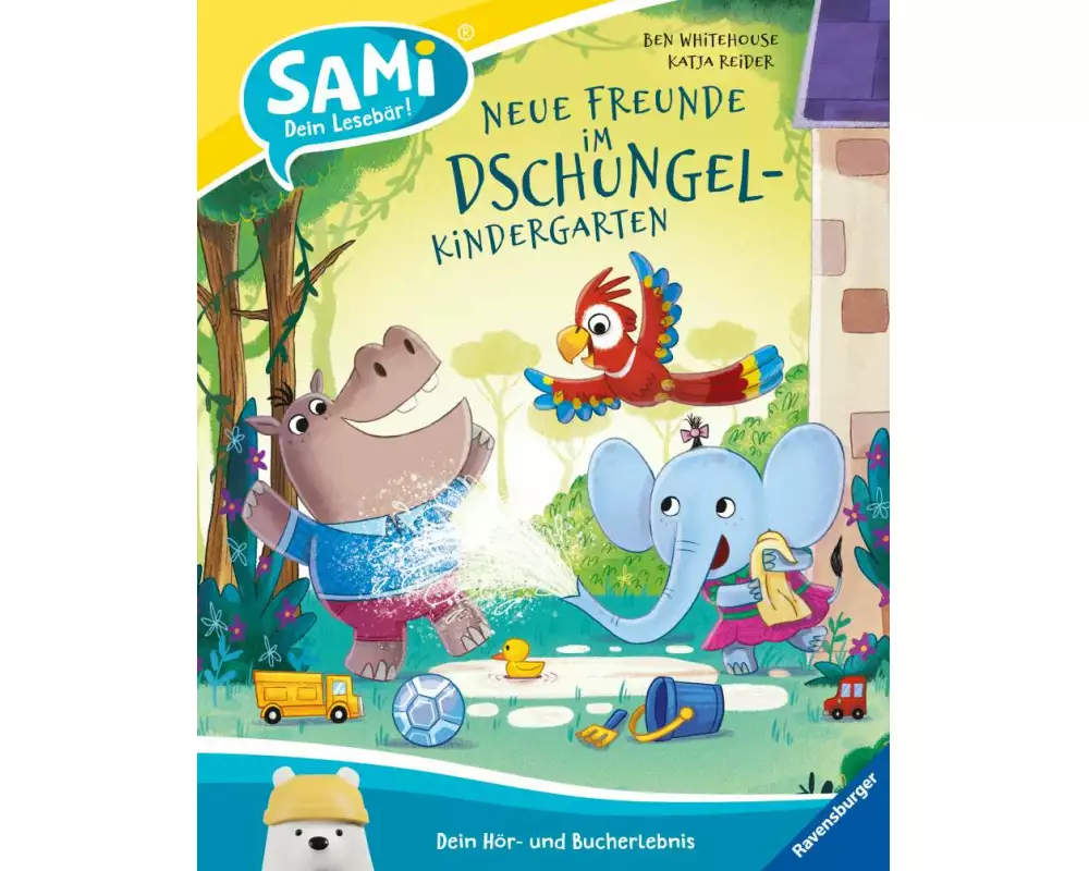 SAMi – dein Lesebär - Neue Freunde im Dschungel-Kindergarten