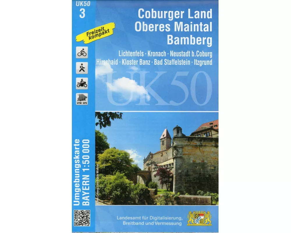 UK50-3 Coburger Land, Oberes Maintal, Bamberg