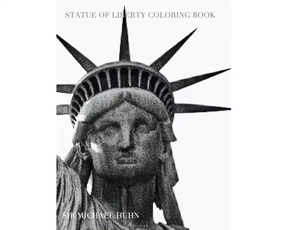 NY Liberty Coloring Book sir Michael Huhn designer edition