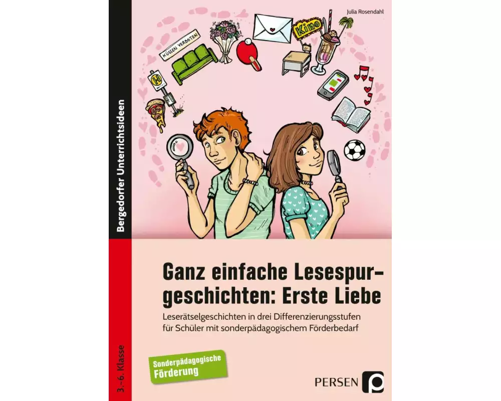 Ganz einfache Lesespurgeschichten: Erste Liebe