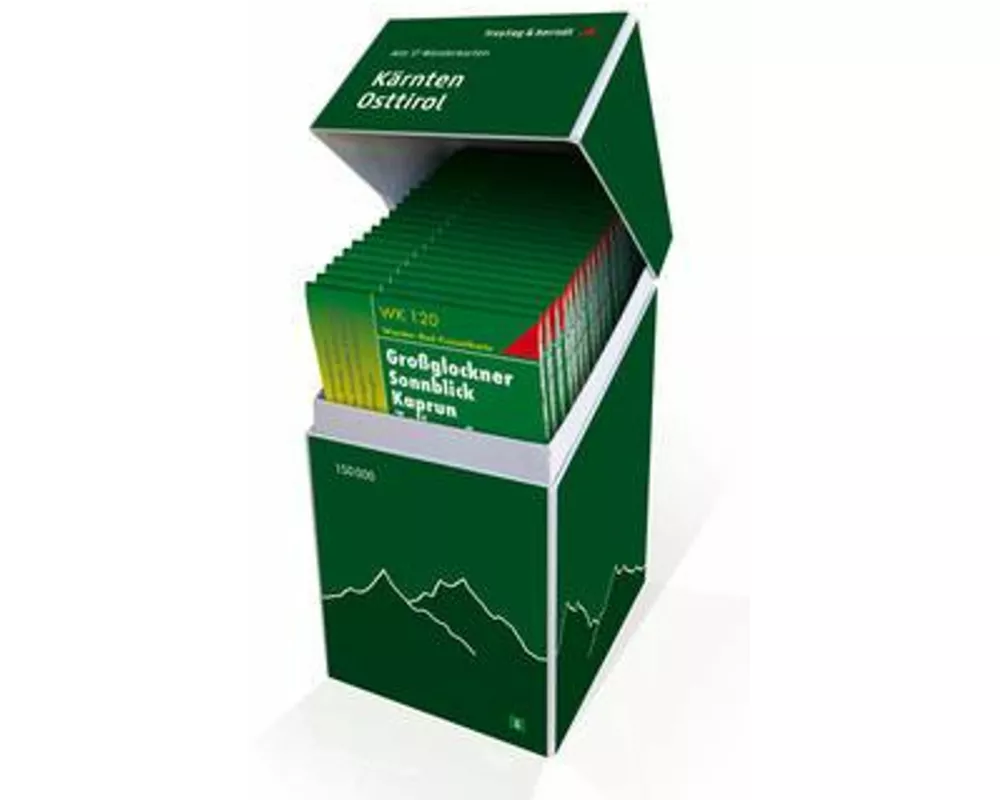 Kärnten - Osttirol, Wanderkarten Set 1:50.000