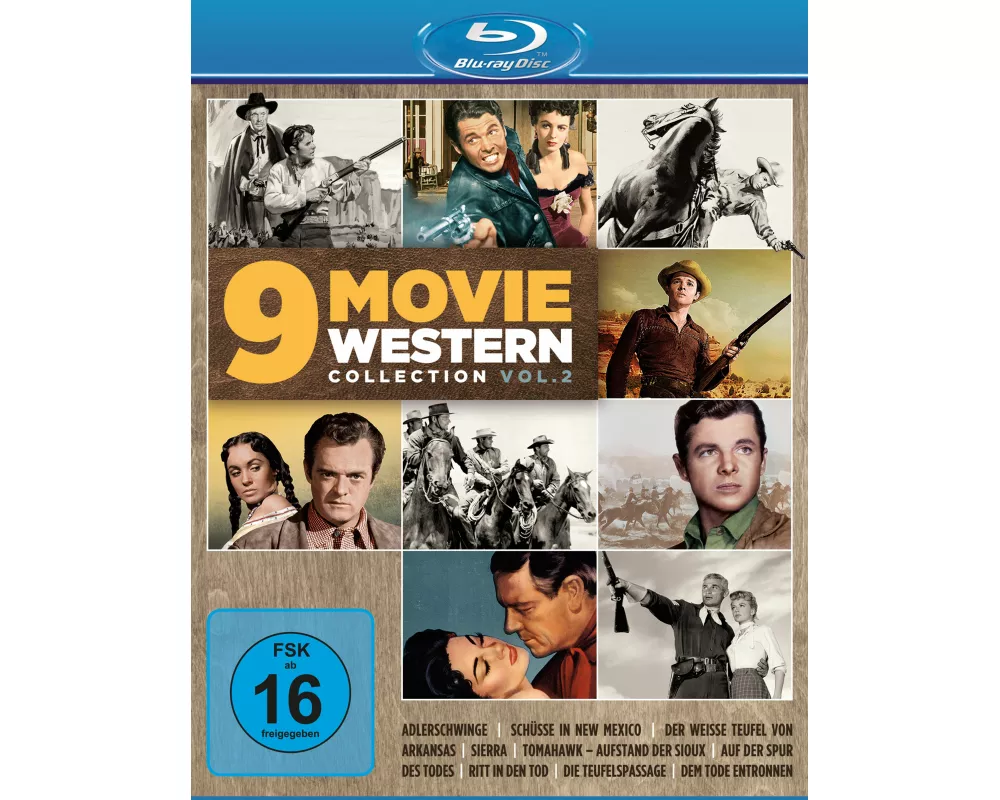 9 Movie Western Collection