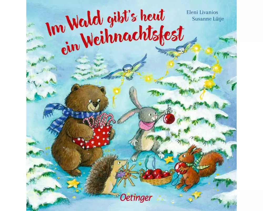 Im Wald gibt's heut ein Weihnachtsfest
