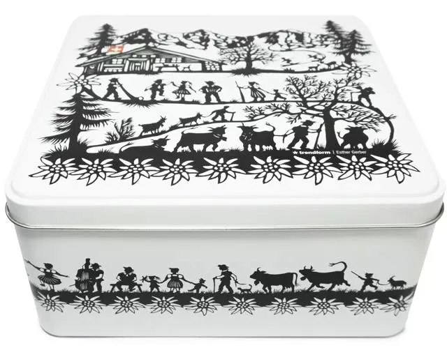 Trendform Vorratsdose Blechdose gross Swiss Tradition