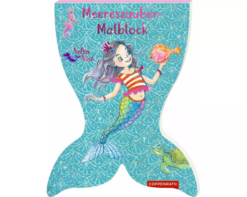 Nella Nixe: Meereszauber-Malblock