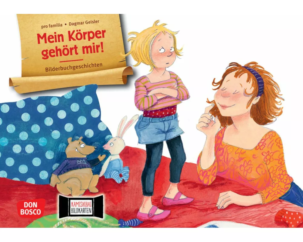 Mein Körper gehört mir! Kamishibai Bildkartenset