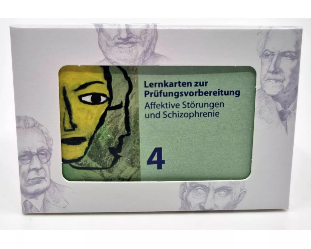 Heilpraktiker Psychotherapie. 200 Lernkarten 04. Affektive Störungen und Schizophrenie