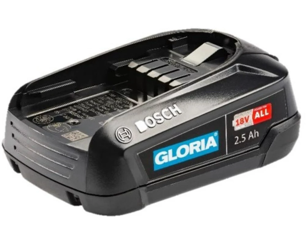 Gloria 2.5 AH Bosch Akku, Li-Ion