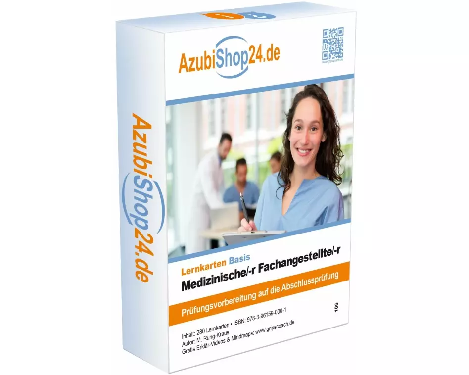 AzubiShop24.de Basis-Lernkarten Medizinische/-r Fachangestellte/-r