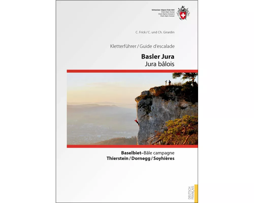 Kletterführer Basler Jura / Guide d'escalade Jura bâlois